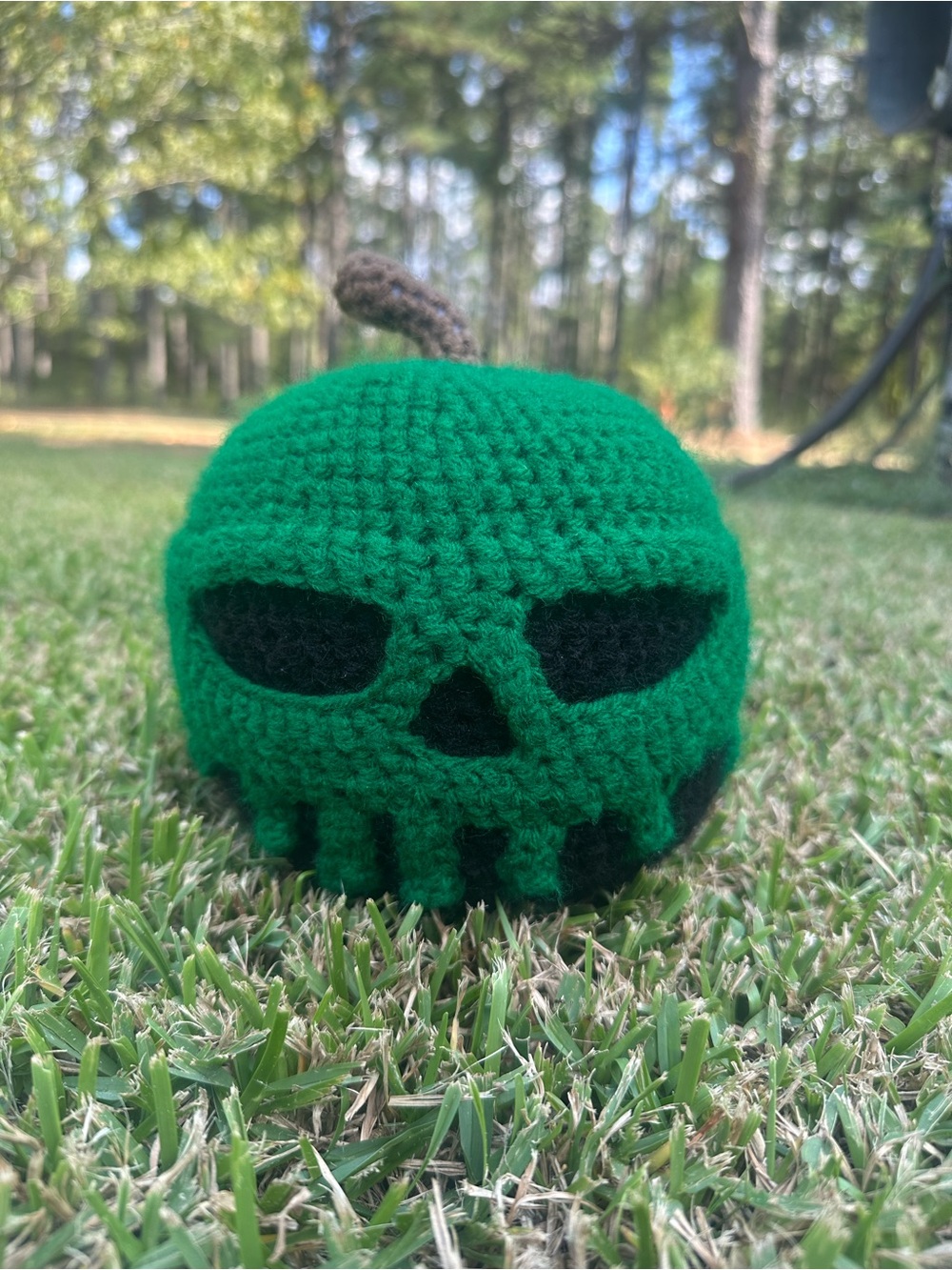 Handmade Black & Green Poison Apple